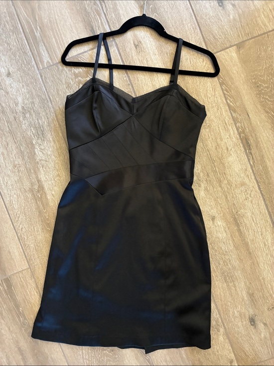 BCBG Dresses & Skirts - BCBG Little Black Strappy Mini Dress